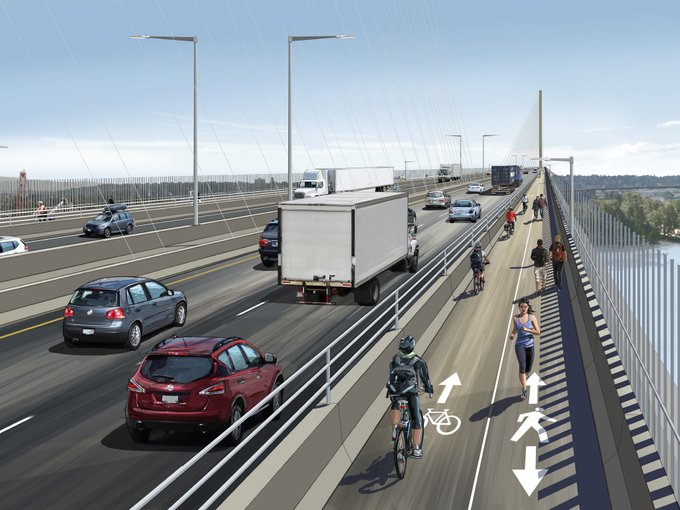 Pattullo Bridge Rendering 