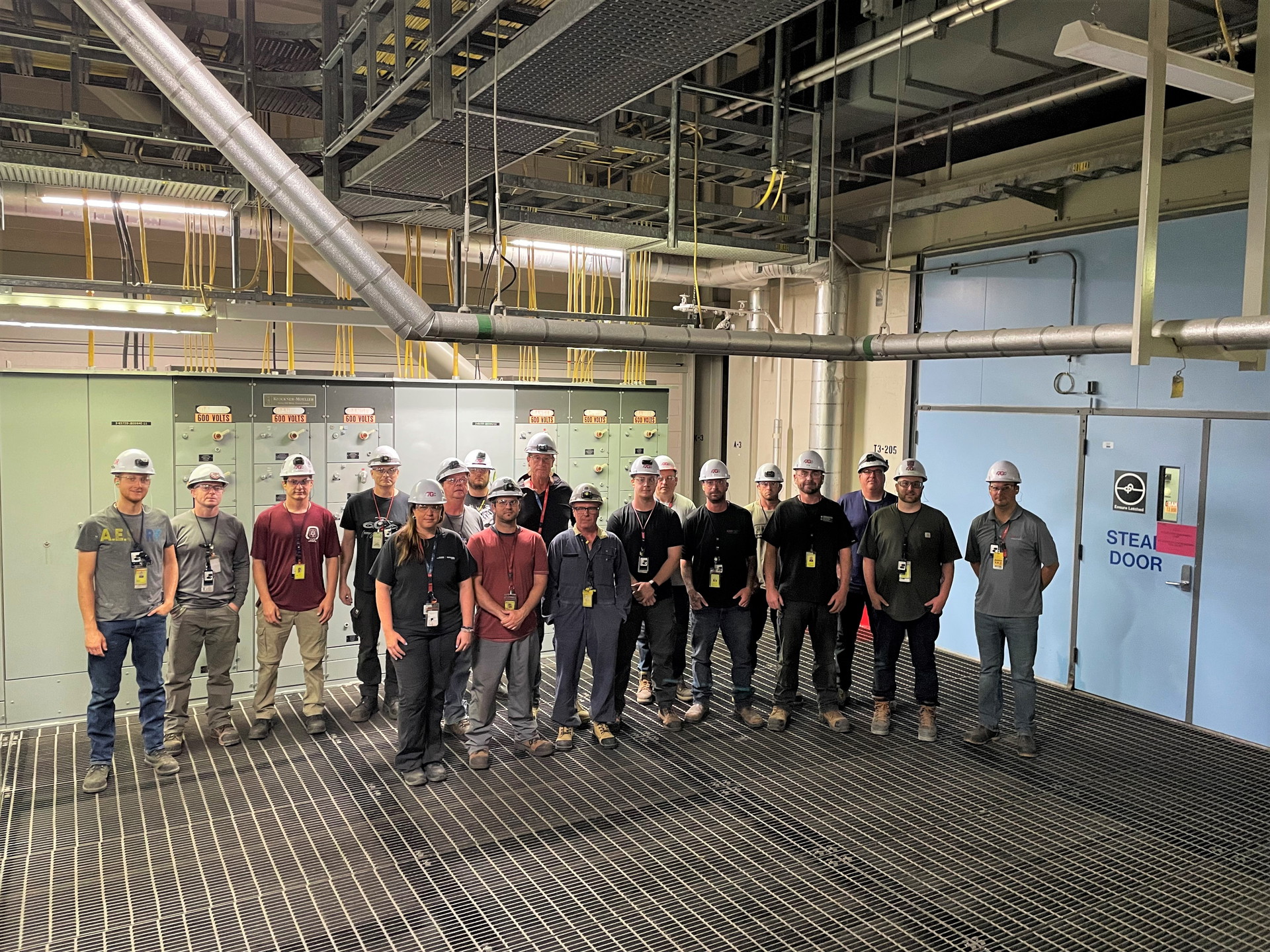 AC7G Team members grouped together