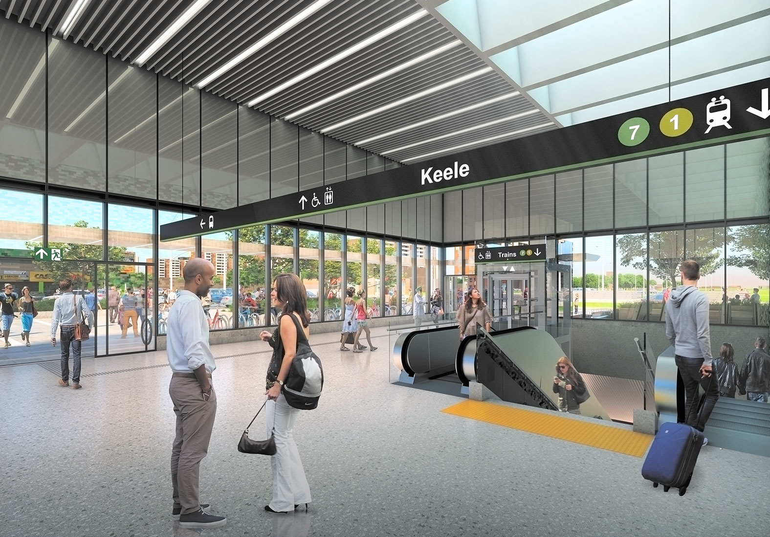 Keele Concourse Rendering