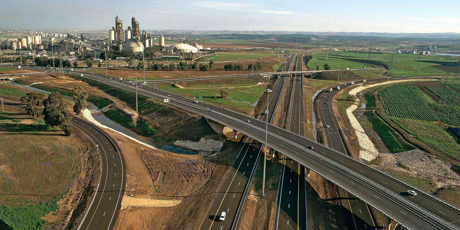 Cross Israel Highway Landscape