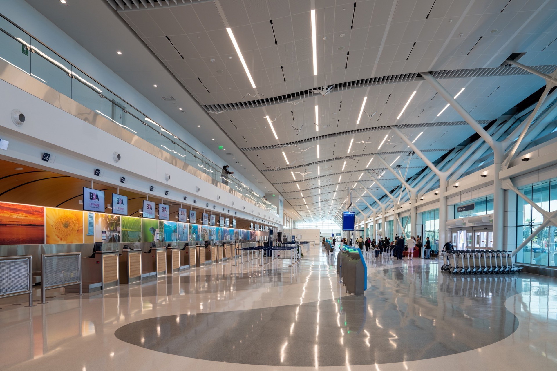 Bermuda airport opening interior photo