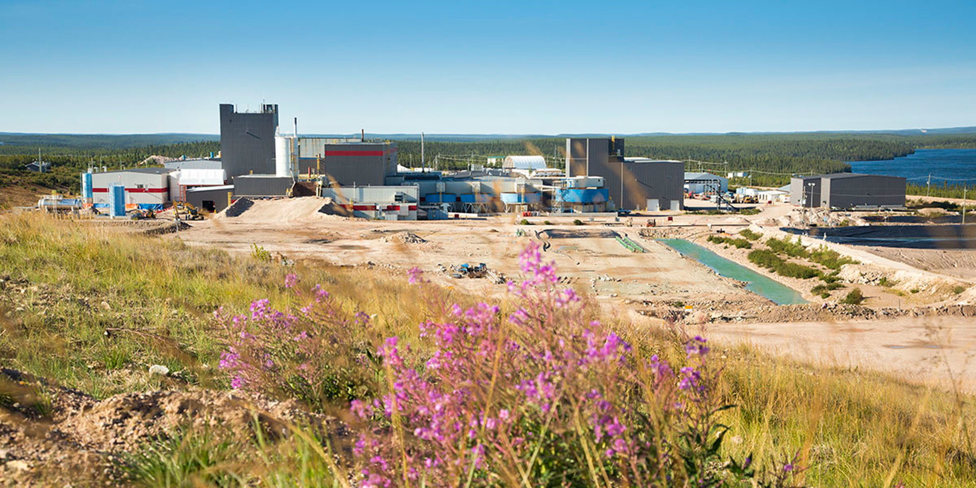 Areva McLean Lake Mill Expansion Landscape