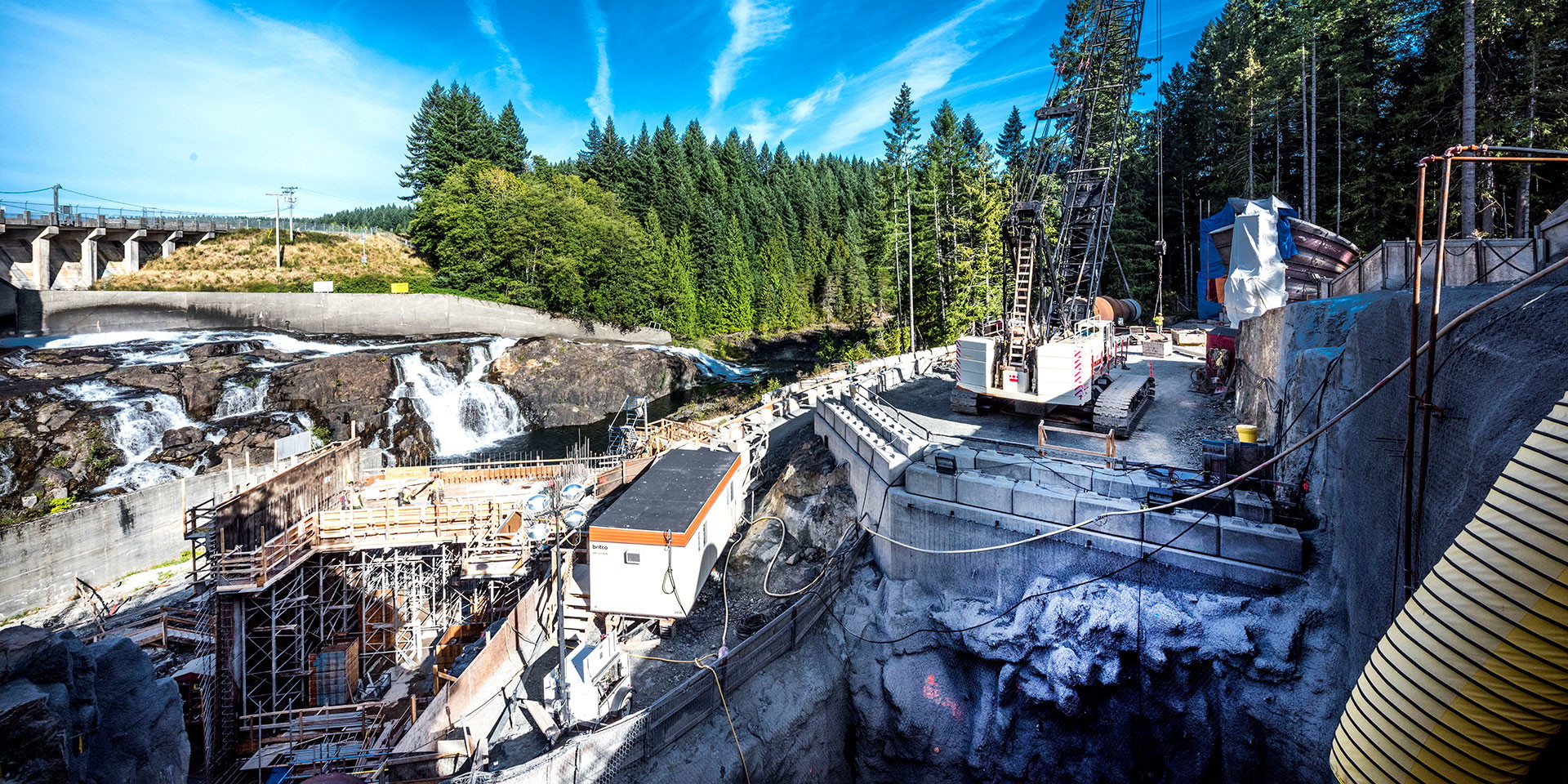 John Hart Generating Station Exterior 