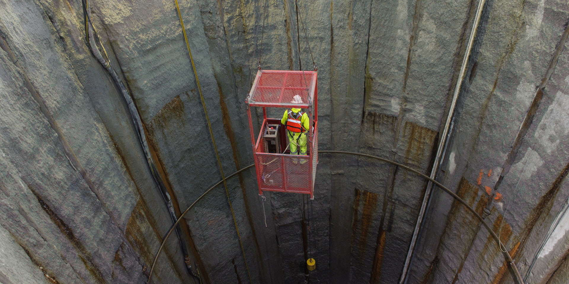 Port Mann Main Water Supply Tunnel Worker 