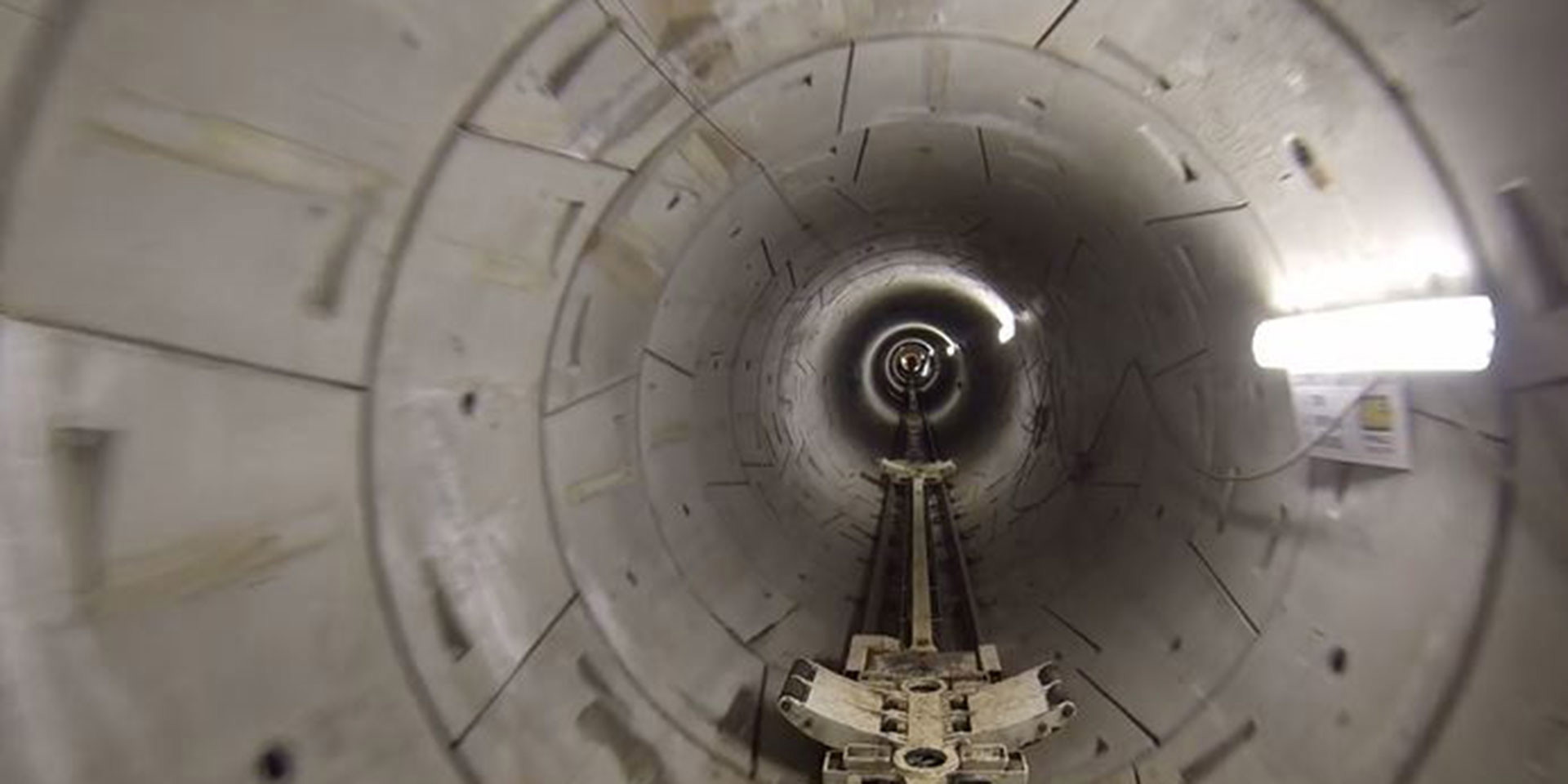 Port Mann Main Water Supply Tunnel Close up