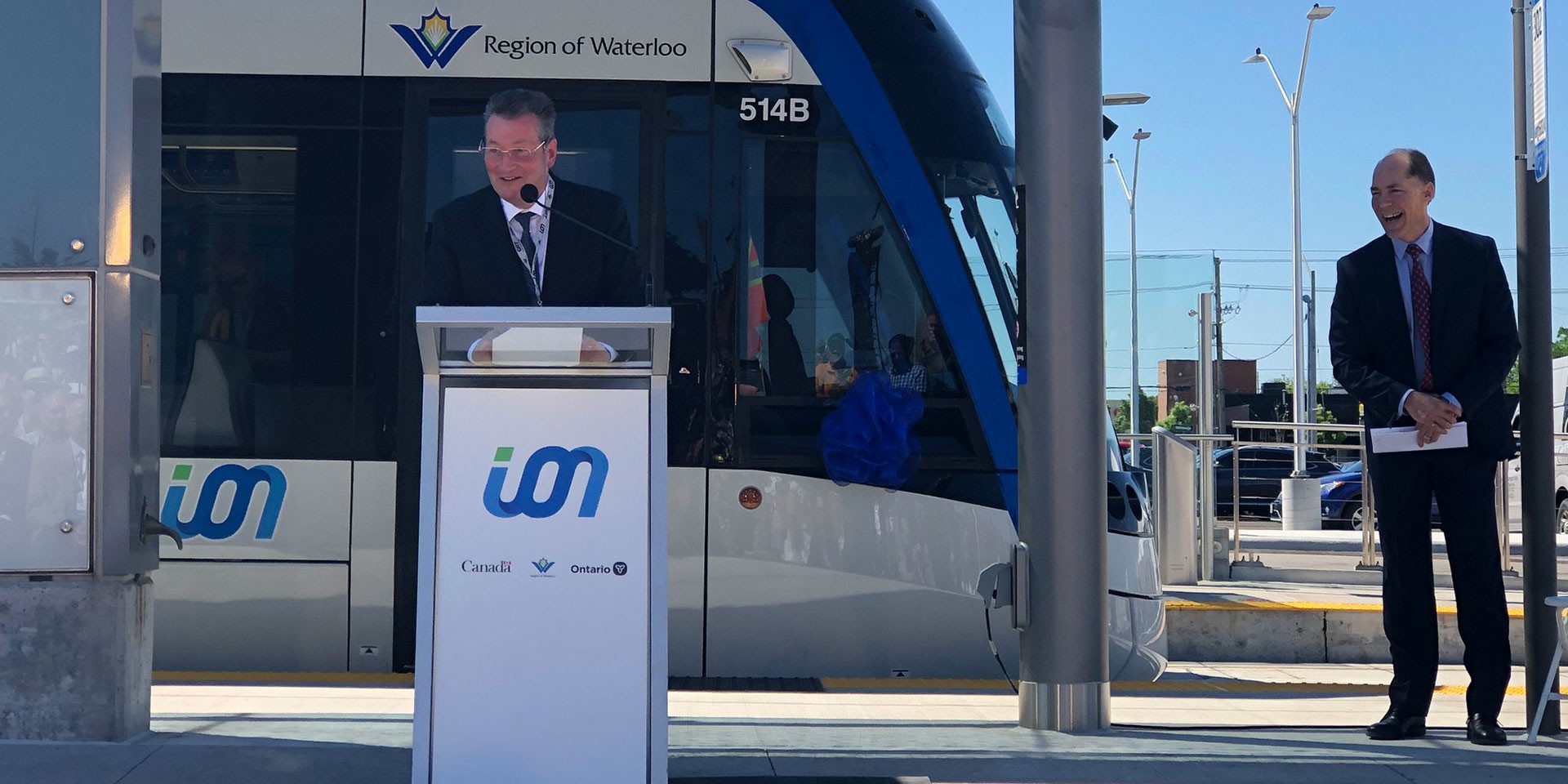 Waterloo ION LRT Jean-Louis