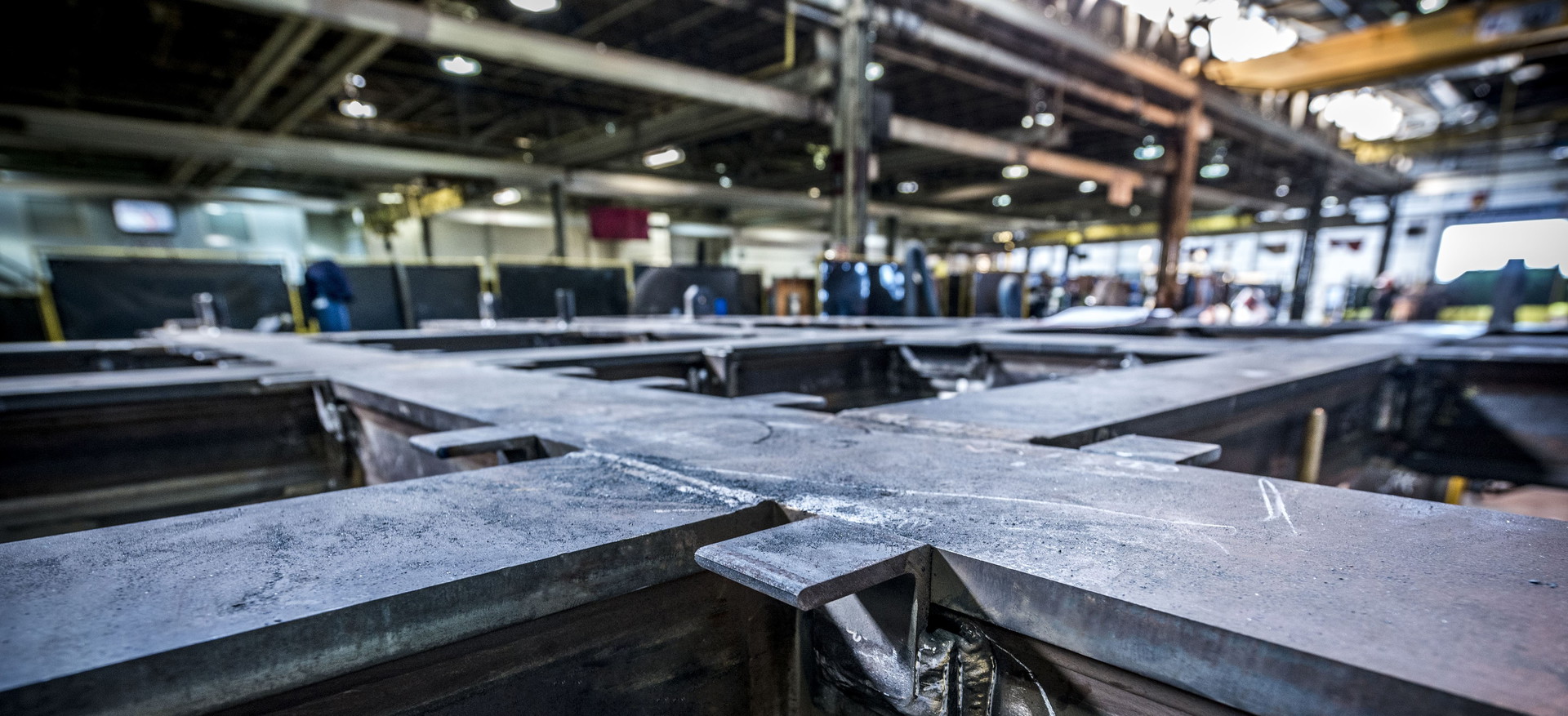 Steel Beam Closeup 