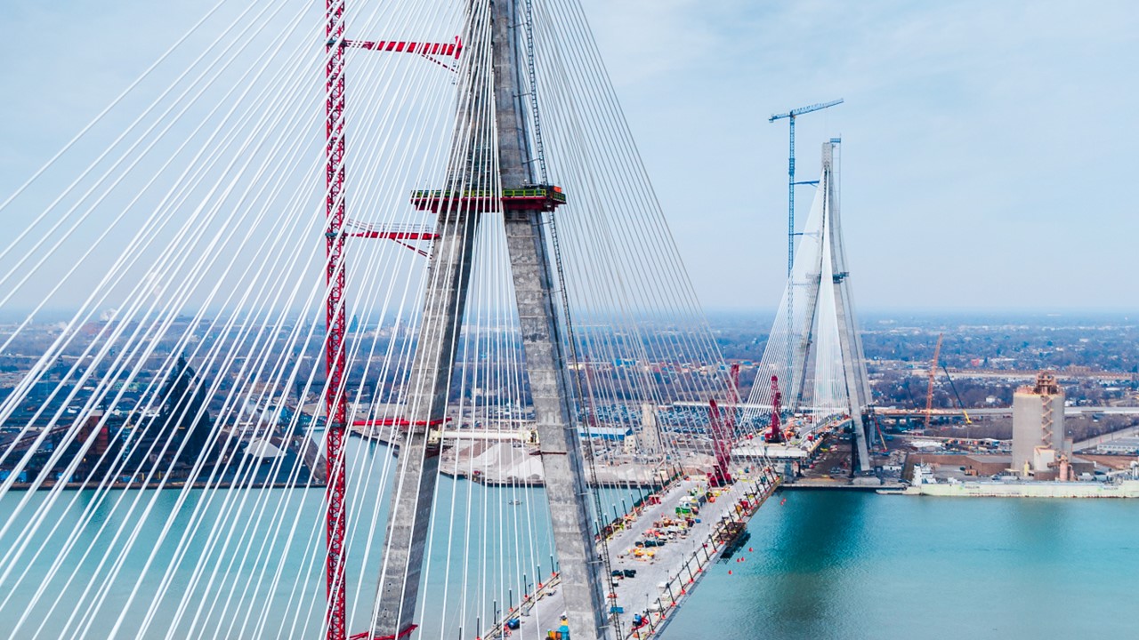 Gordie Howe bridge nearing completion