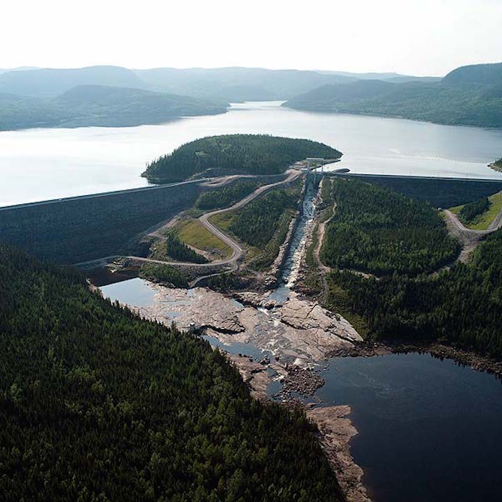 Toulnustouc Hydroelectric Dam