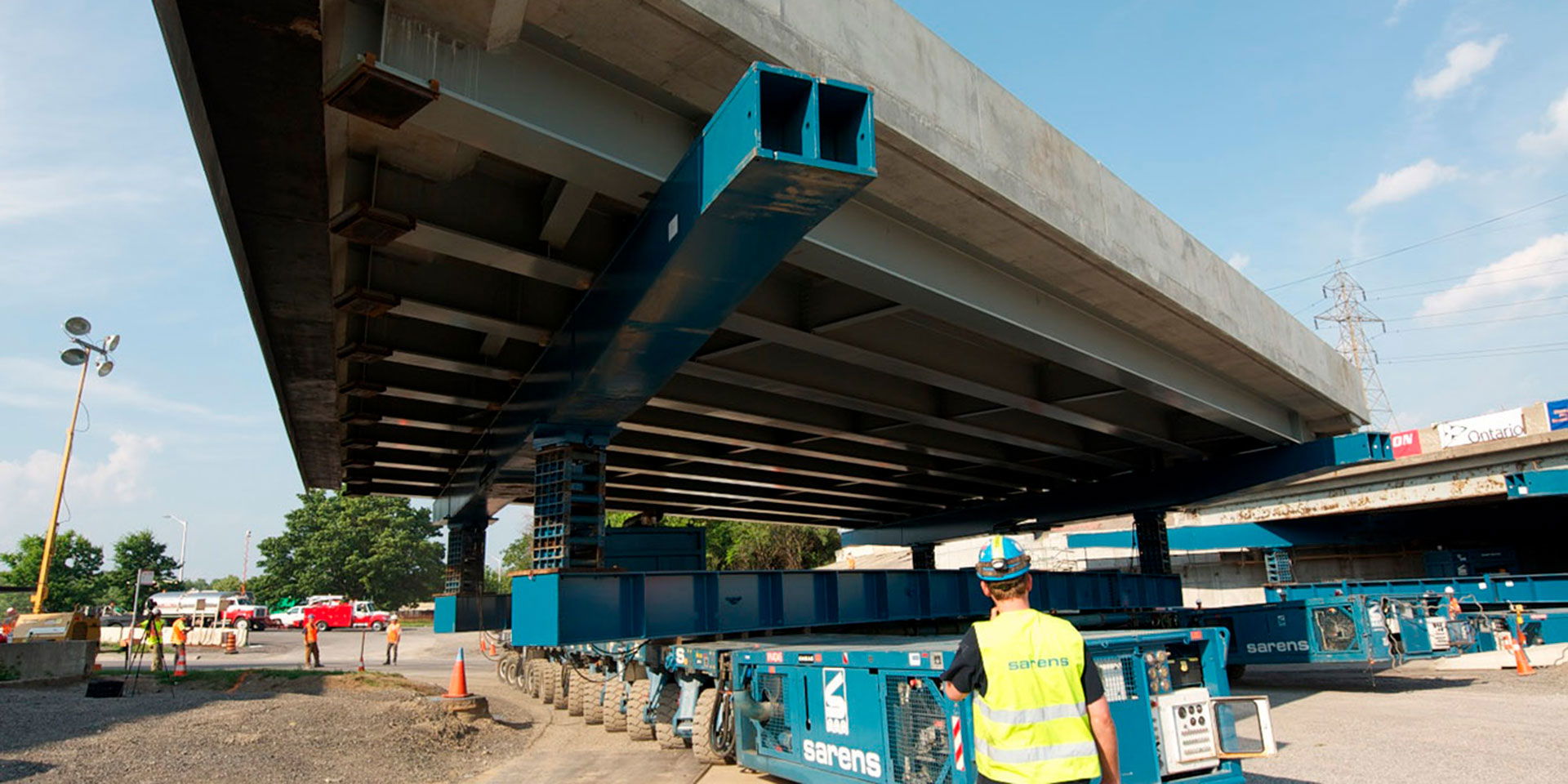 Highway 417 Bridge Rehabilitation and Rapid Bridge Replacement Close up